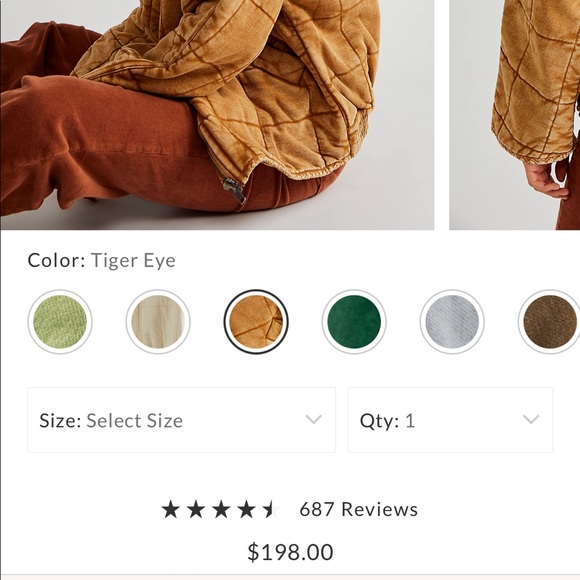 Free People Dolman Quilted Knit Jacket - Picture 6 of 6